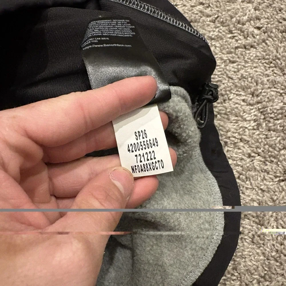 The North Face wash items